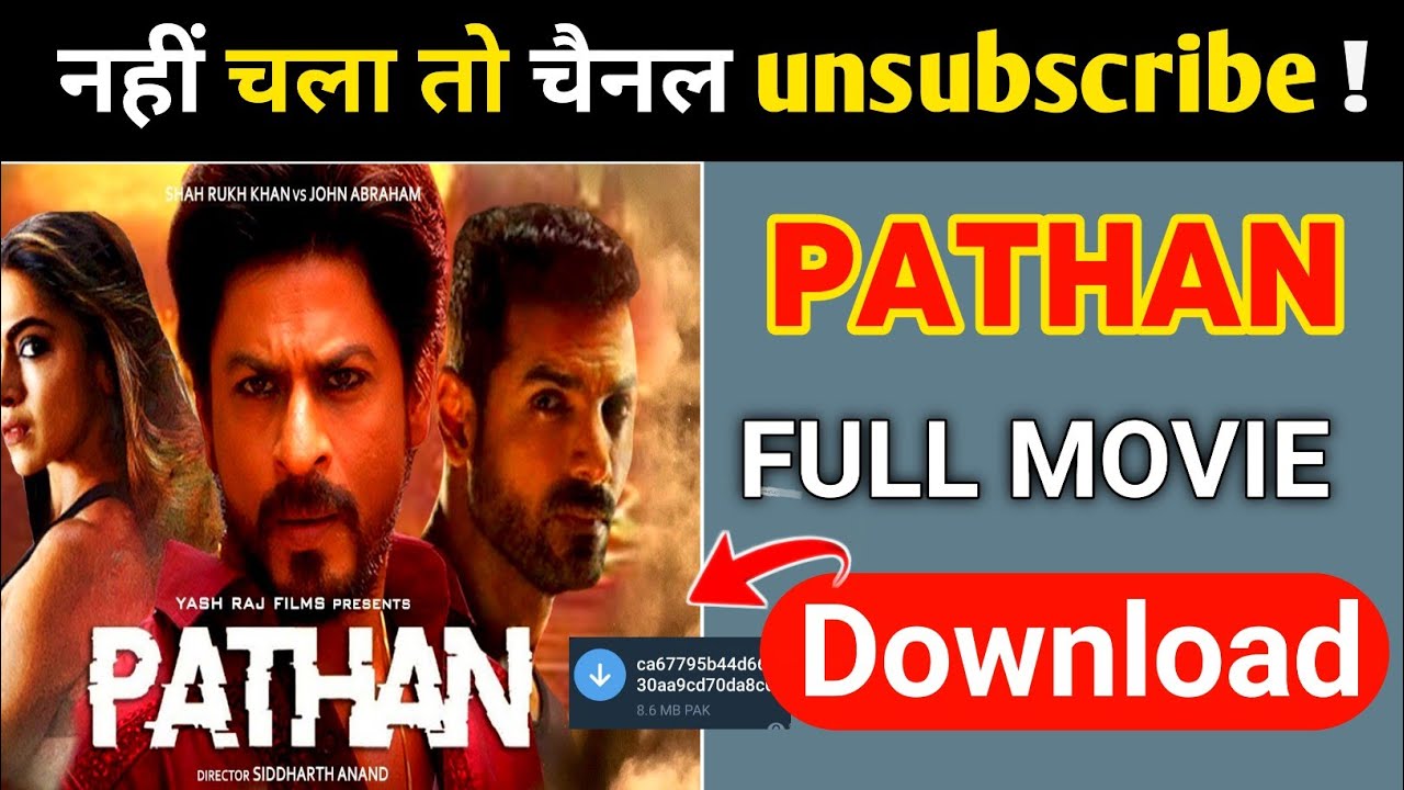 Pathan Movie Download Kaise Karen| How To Download Pathan Full Movie in ...