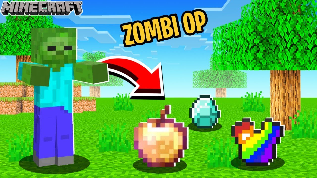 MINECRAFT BUT MOBS DROP OP ITEMS - YouTube