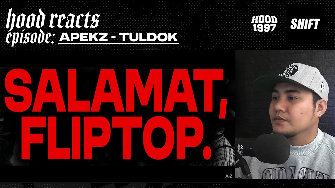 Hood Reacts: Apekz - Tuldok *Paalam, FlipTop*