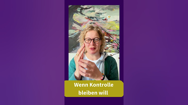 Wenn das Bedürfnis nach Kontrolle bleiben will - #eft #kontrolle #angst