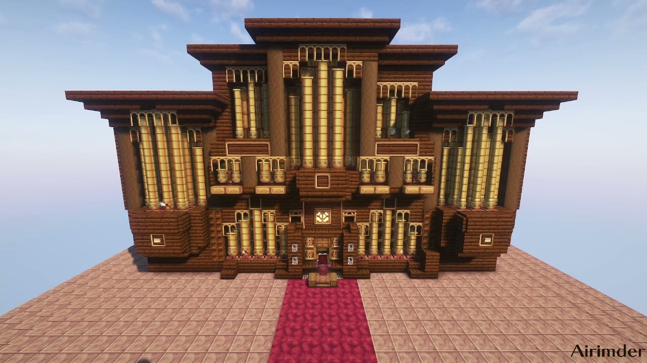Minecraft: Jupiter, Bringer of Jollity Pipe Organ Cover (Create Mod)