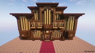 [World Download] Minecraft: Jupiter, Bringer of Jollity Pipe Organ Cover (Create Mod)