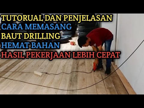 Video: Skru Mengetuk Sendiri Untuk Papan Lapis: 10 Mm, 12 Mm Dan Ukuran Lain, Langkah Memasang Papan Lapis Ke Lantai Kayu Atau Logam Dengan Skru Mengetuk Sendiri, Seperti Yang Diperlukan 