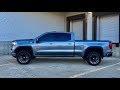 2021 GMC Sierra 1500 AT4 20” Fuel Heater Wheels 33” Toyo Rough Country 2” level