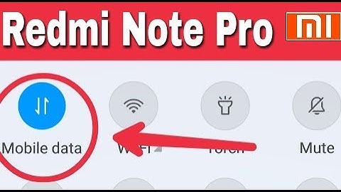 Redmi Note Pro || How To Change Data Connection || Sim Card internet Change