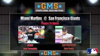 Miami marlins at san francisco giants - april 23 mlb betting stats