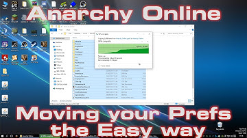 Anarchy Online 18.8 Moving your Prefs the Easy way.