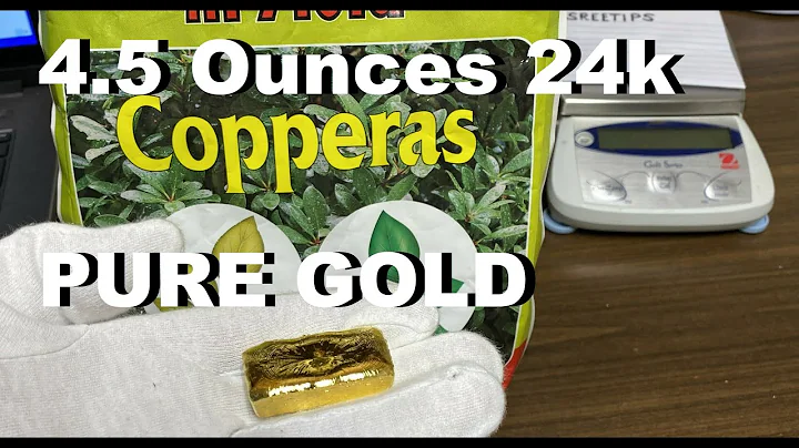 Refining Gold With Copperas Ferrous Sulfate