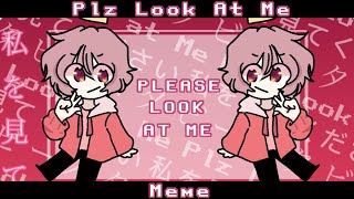 Plz Look At Me - [Animation Meme] (Ft. Technoblade) ||Flash warning!||