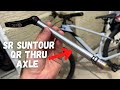 How To Use A SR Suntour Quick Release Thru Axle How To Use A SR Suntour Quick Release Thru Axle