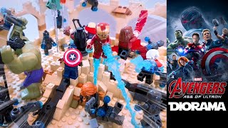 (ENG) LEGO Marvel Diorama Avengers Age of Ultron_(창작디오라마) 레고 마블 어벤져스 에이지 오브 울트론