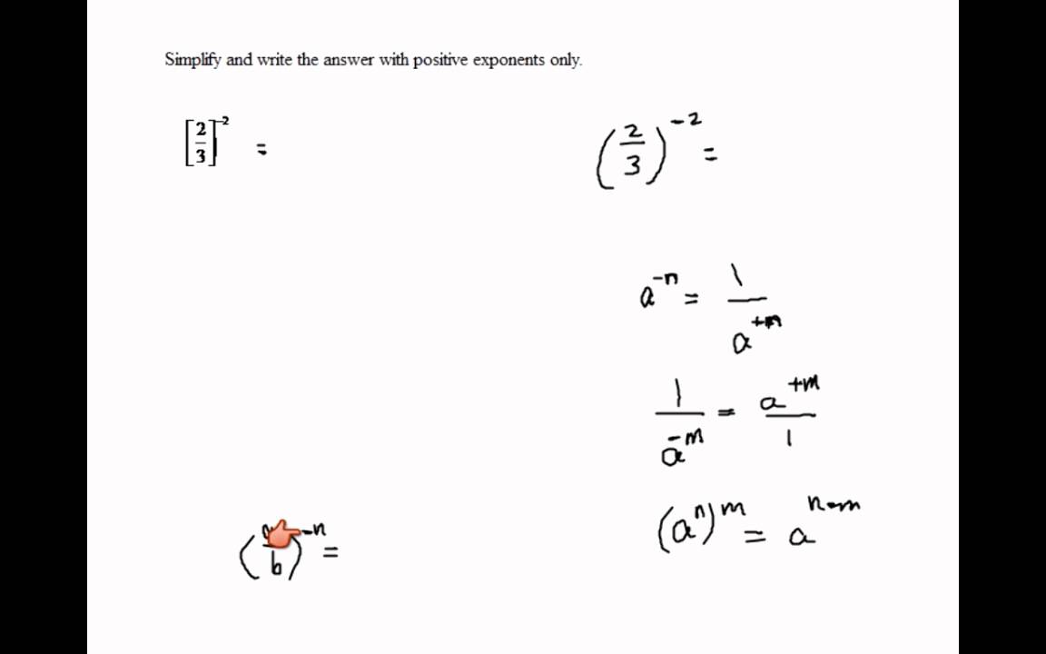simplify exponents practice test 2 problem 8d youtube simplify exponents