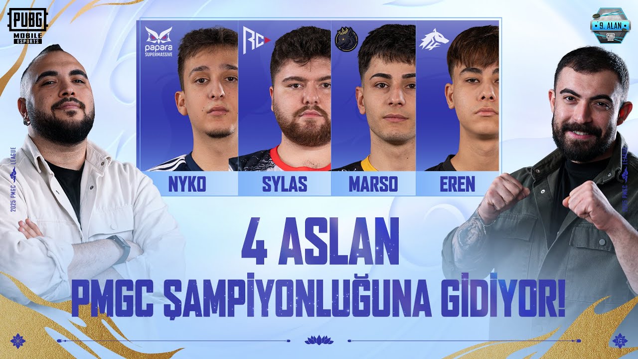 9. ALAN | 4 TANE ASLAN PMGC ŞAMPİYONLUĞU YOLUNDA! 😎 | #PMSL #PMGC - YouTube