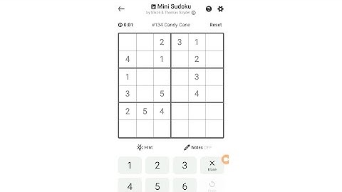 Linkedin Mini Sudoku Answer Today #134 | 23 december 2025 Linkedln Games - Minidoku