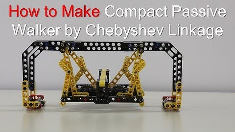 How to Make Quadruped Compact Passive Walker by Chebyshev Linkage