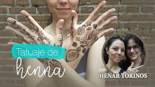 Tatuaje de henna con Henar Torinos