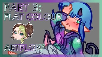 How I Use Artflow Part 3: Flat Colours