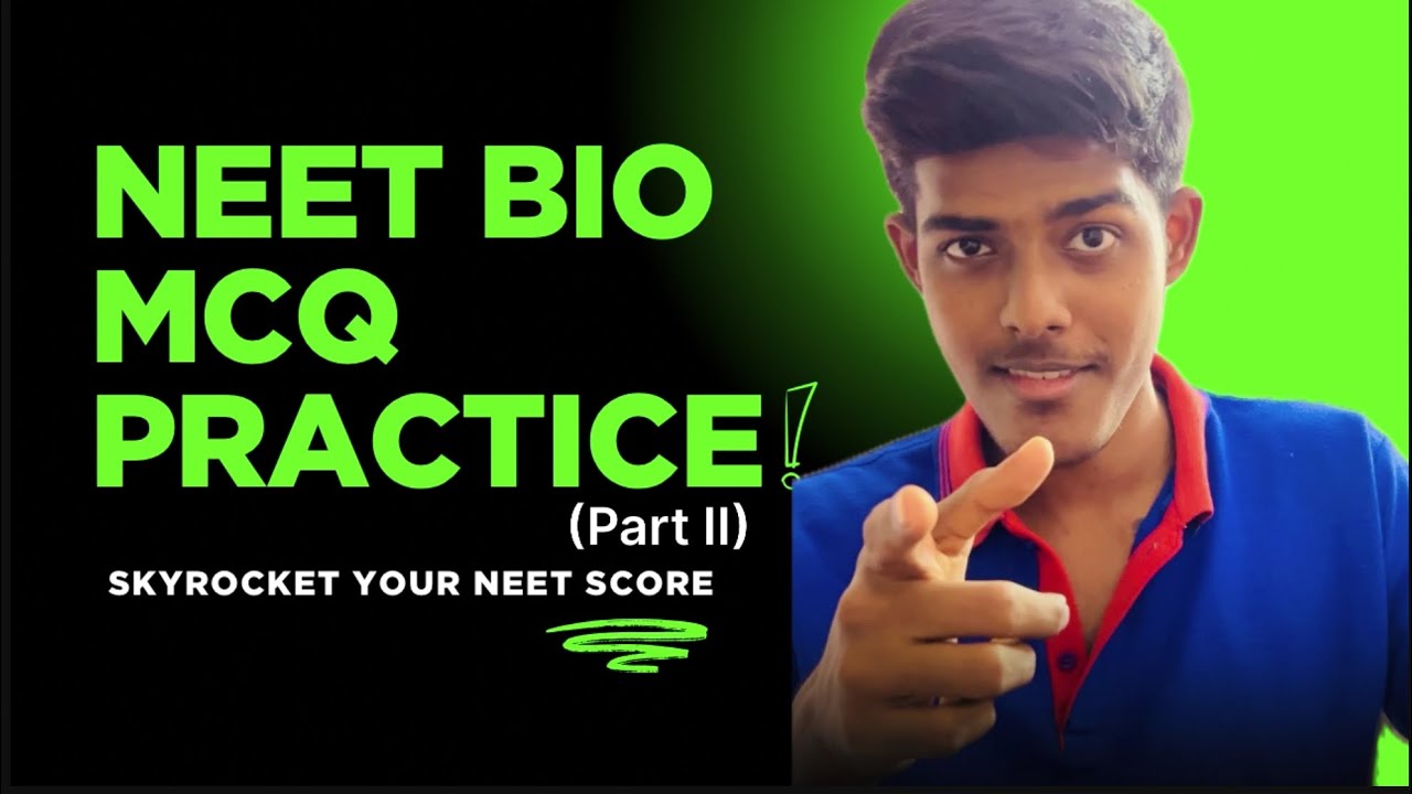 NEET Biology || Most repeated questions || quick test || Crack NEET ...