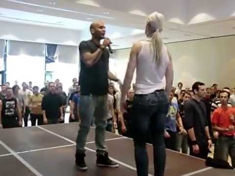 Albir y Sara, kizomba con percusión vocal, FEELING KIZOMBA FESTIVAL, Madrid 2012