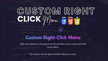 Top Web Developer Reveals Best Right-Click Menu Techniques