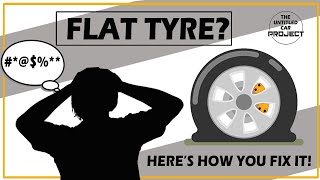 How to Change a Flat Tire | Beginner's Guide to Changing a Flat Tyre like a Boss, one step at a time