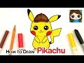 How to Draw Pokémon Detective Pikachu