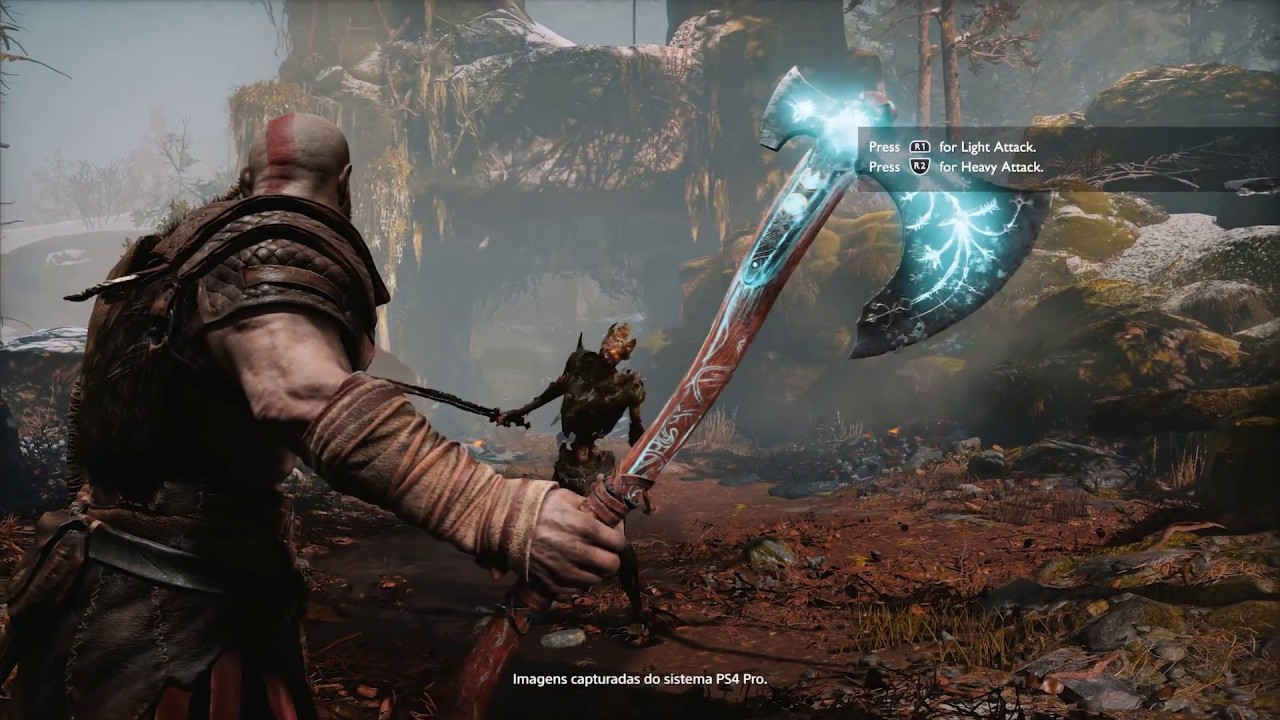 Nova arma de God of War: The Leviathan Axe | PS4