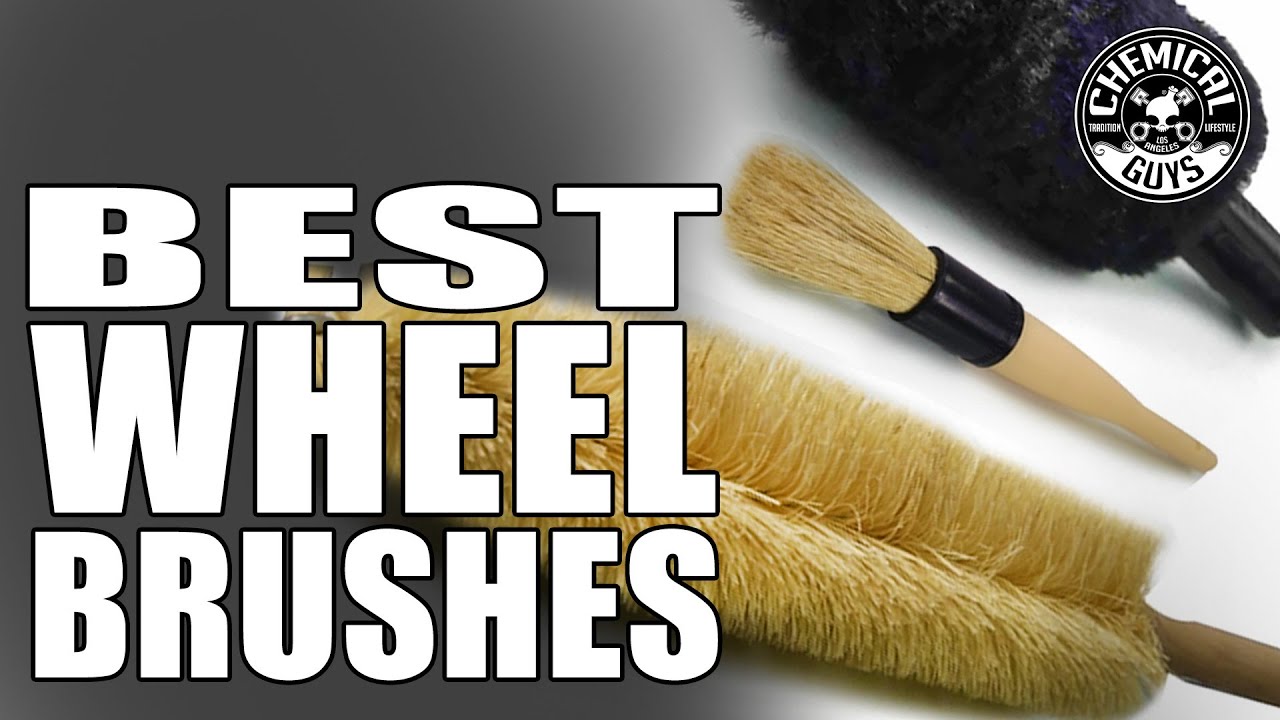 Chemical Guys Show Car Wheel & Rim Detailing Brush