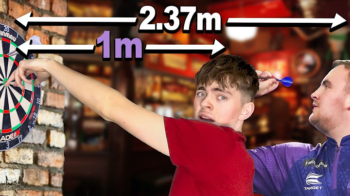 Can I Beat Luke Littler Throwing 1 Metre Away?