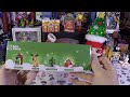 10 piece Christmas brick sets opening and assembly (1-5)