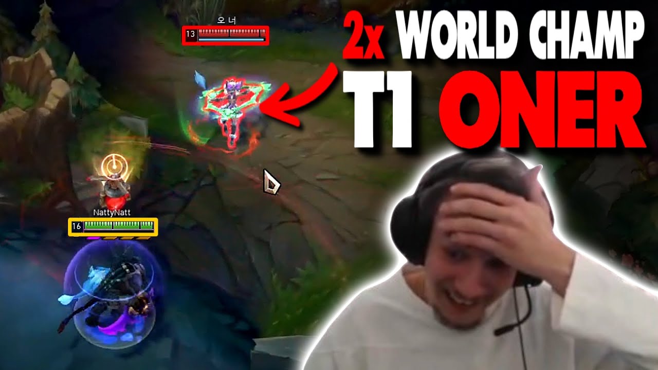 NattyNatt FINALLY Jungles vs T1 ONER