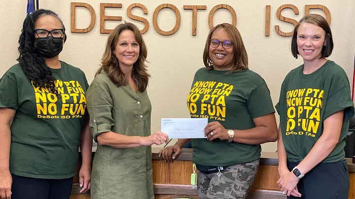 PTA Receives Donation - Susie Templeton Teacher's ...