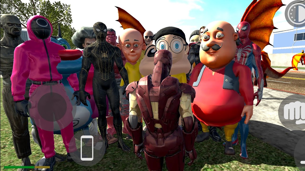 Itne Saare Characters Ek Saath End Tak Dekho  Indian Bike 3D Gameplay 