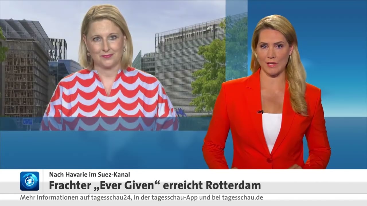 Monate später: "Ever Given" erreicht Rotterdam