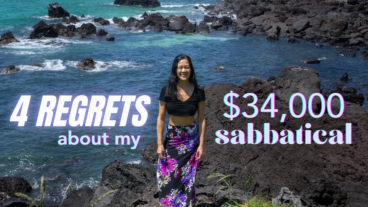 I quit my dream job and spent $34,000 on travel - My top 4 REGRETS