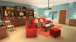 Caillou Meets uolliaC (Plotagon)