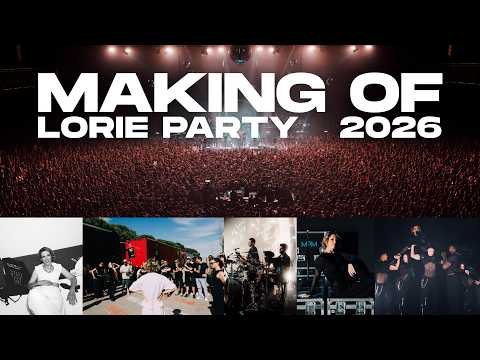 MAKING OF - LORIE PARTY 2026 ! 🪩🩷