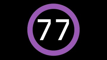 77-Second Countdown Timer - Dark Background + Circular Progress Bar + Ending Sound