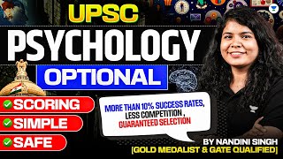 Psychology Optional Explained – Scoring, Simple &amp; Safe? | Strategy &amp; Syllabus For UPSC Beginners