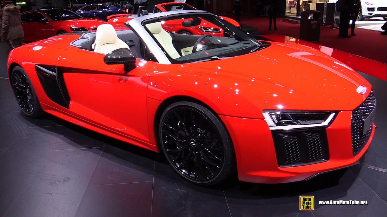 2017 Audi R8 V10 Spyder - Exterior and Interior Walkaround - 2017 ...