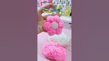 Cách làm móc khóa bằng len đơn giản