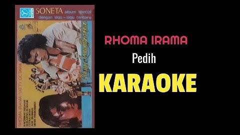 Rhoma Irama - Pedih (karaoke)#rhomairama