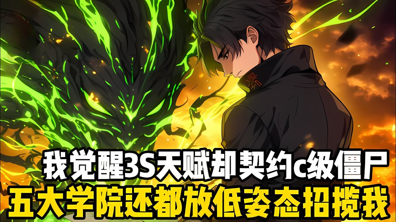 我身爲S級的契約者，卻放着SSS級的骨化神靈骨龍王不選，去選擇瞭一隻C級的普通僵屍，因此五大學院都放低瞭姿態先招攬我#漫画 #小说 #玄幻