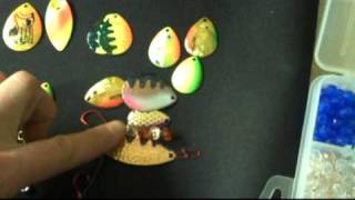 Part 2A - Building Walleye or Trout Spinner Baits & Crawler by Chris Pluntz