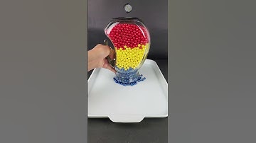 How to Sort Beads by Color in Just 7 Seconds Satisfying Vídeo Reverse #reverse #shorts #satisfying