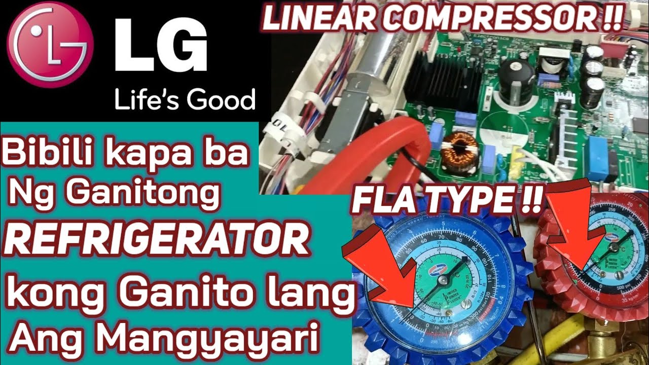Bibili ka pa Ba ng Ganitong REFRIGERATOR ?? | L.G Linear Smart Inverter  Compressor Side by Side