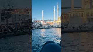 Istanbul Bosphorus Bridge View 🇹🇷 | Ortaköy Mosque &amp; Stunning Sea Scene 😍