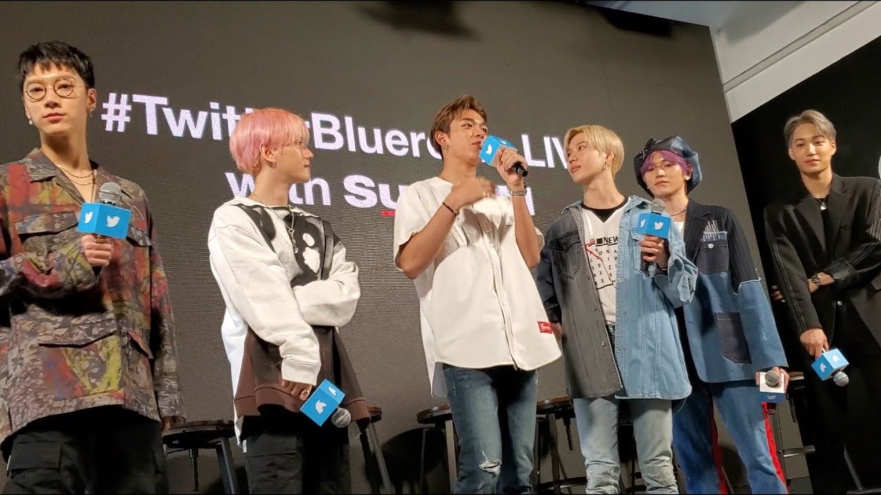 SuperM Twitter Blueroom Q/A [FRONT ROW]