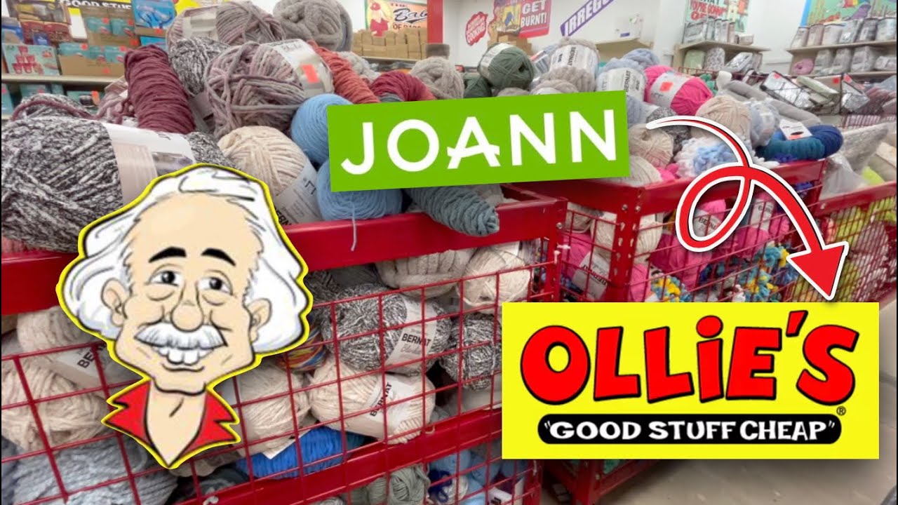 JOANN YARN AT OLLIES? FINALLY A GOOD DEAL! BERNAT BLANKET YARN, YARNSPIRATIONS 