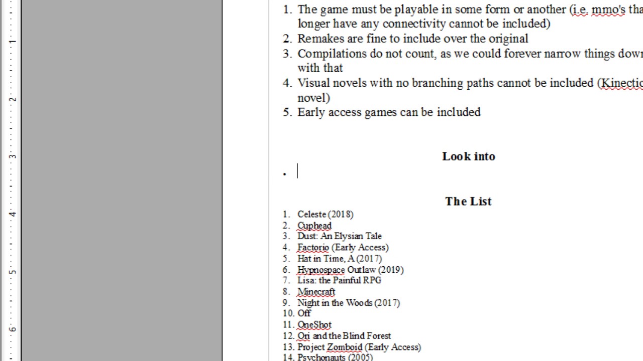 creating-our-own-1001-video-games-you-must-play-list-1-3-youtube
